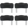 YINETTECH 4 pz Amplificatore Front-end Ponticello Front-end Plug RCA Pin Distanza 18mm Compatibile con Kenwood