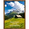 Ditwis Cornice 30x40, Cornice Marrone per Poster, Foto, Opere d'Arte e Puzzle 40x30 cm, Porta Poster da Parete per Casa, Ufficio e Gallerie