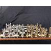 Senza marchio Set scacchi faraone egiziano di lusso - tavola di legno fatta a mano 🎁 regal...