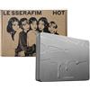 LE SERAFIM HOT 5° Mini Album CUSTODIA LATTA Ver/CD+K.Ring+Magnete+9Poster+11C...