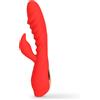 FERRARI HUB Srl Doppio Stimolatore Realistico con Vibrazione e Riscaldamento - Punto G e Clitoride - SensaPleasure