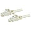 StarTech.com N6PATC15MWH Cavo di Rete CAT6, Patch Ethernet, RJ45, UTP, Antigroviglio, 15 m, Bianco