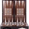 Senza marchio Set backgammon fatto a mano x grandi dama in legno da 19,6" 🎁 Regalo per...