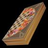 Senza marchio Backgammon Set Handmade Khatam Persian Lady Gioco da Tavolo 19,6" - 🎁 Idea...