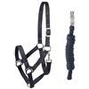 PFIFF 102931 - Set di cavezza e maglia con cavezza in plastica, colore blu scuro