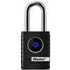 Master Lock 4401EURLHEC - Lucchetto Bluetooth Smart per uso professionale e privato, per esterni, con arco lungo