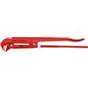 KNIPEX Giratubi con ganasce a 90° rossa, verniciata a polvere 650 mm, 83 10 030