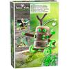 HABA 305342 Terra Kids Connectors - Construction Kit Technology - 66 Piece Set with Plastic Connectors, Cork & Hand Drill - Ages 8+