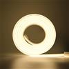 ANSIEN® Strisce LED 220v al Neon (Bianco Neutro, 2M), Ogni Taglio da 10cm, 12w/m COB Luce a Corda Alto Brillo, Ip65 Impermeabile con Spina del Rettificatore e Adesivo, NEON LED per Casa, Bar