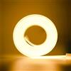 ANSIEN® Strisce LED 220 V al neon (bianco caldo, 2 M),ogni taglio da 10 cm, 12 W/m COB luce a corda alta luminosità, IP65 impermeabile con spina per raddrizzatore e adesivo, neon LED per casa, bar
