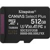 KINGSTON TECHNOLOGY micSDXC Kingston Technology 512GB Canvas Select Plus Gen3 150R A1