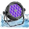 PUZILOZA Impermeabile Par LED RGBWA+UV 6 in 1, 18 LED Luce di Scena con