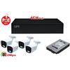 life KIT NVR 4 POE 9CH 8Mpx+4 Telec. 2MPX 3.6mm+HDD S-ATA 1T WD