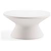 Plust Fade Caffè Tavolino Bianco Light Polietilene 71cm