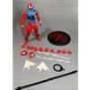 mess toys Spider-Man Ultimate Scarlet Hero 1/12 Mess Toys Action Figure NUOVO