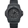 Luminox Orologio analogico al quarzo svizzero da uomo con cinturino in plastica XS.3601.BO.NSF, Nero, mare