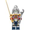 LEGO Ninjago: PIXAL Minifigure con Chiave e Katana Oro P.I.X.A.L.