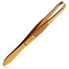 Beter - Pinzette professionali a punta di granchio, Placcate in rame, Massima precisione, Acciaio inox, Pinzette di precisione, Pinzetta sopracciglia professionale, Sopracciglia Perfette, Tweezers