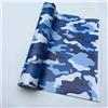 DH-Link Nuovo film in vinile camouflage per auto, pellicola per avvolgimento auto mimetica per lo styling dell'auto, 2 misure (152 * 50 cm, blu)
