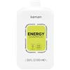 Kemon - Energy Shampoo Energizzante 1000ml | A Base Di Ginseng E Caffeina, Deterge Delicatamente Rimuovendo Le Impurità, Favorisce La Crescita Sana E Vigorosa