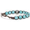 Tamashii bracciale Originale con Ruota della Preghiera con giada verde acqua.BHS1100-200