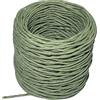 AERZETIX - C51602 - Corda spago di carta - rotolo di filo decorativo - Ø1.5mm x 22 metri - verde militare - progetti creativi maglieria arte confezione regali festa
