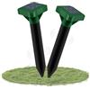 PQETBV Scaccia Talpe Ultrasuoni Solare, Repellente Ultrasuoni Solare con Impermeabile perTopi 2 Pezzi, Dissuasori per Talpe, AntiTalpe, Gopher, Serpenti, Adatto per Giardini e Prati