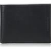 Perry Ellis Men's Portfolio Passcase with Removable ID Wallet RFID, Blk, One Size