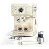 Empstorm Macchina per caffè espresso con montalatte, macchina per caffè espresso da 20 bar con portafiltro, macchina Expresso 2 in 1 per polvere e capsule, serbatoio dell'acqua da 1,5 l, bianco