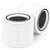 FlyQintess 2 Filtri Core 200S Compatibili con Purificatore d'aria Levoit Core 200S, Filtro HEPA Efficiente Filtro a Carbone Attivo ad Alta Efficienza e Prefiltro in Nylon, Filtri 3 in 1, Ricambio Core 200S-RF