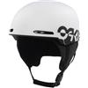 OAKLEY MOD1 - Casco da sci a tinta unita, colore bianco, S