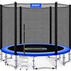 MONZANA® Trampolino da Giardino Ø427cm Set Completo con Rete di Sicurezza