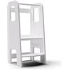 moblì Mobli Torre Montessoriana Bambini Trasformabile, Torre Montessoriana Facile da Trasportare, Learning Tower per Cameretta e Bagno, Torre di Apprendimento Montessori, Scala Sgabello Montessori in Legno