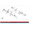 Honda BOCCOLA PERNO PEDANA inferiore PER HONDA CB/CBR 650 2019'26 COD.51486MKND50