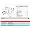 Honda STAY,PANNIER SUPP cod.08L00MLFE00