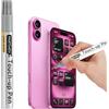 PARTS4EV Rosa per iPhone 16/16 Plus, riparazione di graffi della vernice sul lato della custodia, soluzione rapida e semplice per il ritocco, penna rimuovi-graffi con 1 punta di ricambio