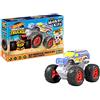 Revell 50317 Monster Truck Racing #1, Auto Giocattolo 1:32 con Saltatore Hot Wheels Maker Kitz-assemblare e Partire, con Motore di ritiro (Pull Back), Bianco/Blu