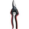 FELCO 160S Cesoia da Potatura Bypass, Mano Destra, Mano Media, Capacità di Taglio 20mm, Manici Ultraleggeri in Fibra di Vetro, Design Compatto, Scanalatura Antilinfa, Made in Switzerland