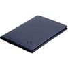 ROIK Portafoglio per uomo o donna 100% pelle bovina, con protezione RFID, 12 carte, con 1 tasca esterna e 2 interni, banconote internazionali - Avenue, Navy, Minimalista