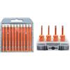 BGTEC Set di Punte Diamantate a Secco 10 punte da 6 mm e 4 punte con filettatura M14 da 6/6/8/8 mm per ceramica porcellana marmo granito