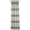 Neutex for you! Deko Trends Kimono 6236751 97 con Passanti, Tessuto, 245,0 x 146,0 x 245,0 cm, Grigio/Grigio Medio/Natura
