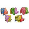 VIE Elephant Intaglio Set, Multicoloured, Taglia Unica