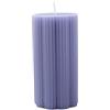 Villeroy & Boch - Fleur Gifts candela, dimensioni: ca. 7,5 × 15 cm, blu, candela decorativa con motivi floreali, cera (paraffina)
