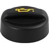 JiaHeHe Coperchio di riempimento dell'olio motore adatto per Peugeot 206 207 208 301 508 2008 3008 5008, Citroen C3 C4 C5, 9670015080, coperchio dell'olio del motore per Peugeot, plastica ABS, filettatura