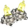 SOFOC P26S 6V 25W Lampada Alogena Gialla Moto Anabbagliante Freccia Nebbia Monofilamento Sostituzione OEM Diretta 2Pcs