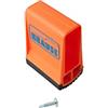 Krause - Tappo per piede traversa, dimensioni interne: 64 x 25 mm, colore: Arancione