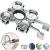 Hahorpa 12-in-1 Chiave Rompigetto Rubinetto Universale, Set Chiave Aeratore Rubinetto con 4 Rompigetto, Adatto per Dimensione Dadi M16 M18 M20 M22 M24, Attrezzo Montaggio Smontaggio per Filtro Rubinetti