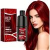 Mikabila (Red)100ml Rosso Shampoo per Capelli,Shampoo Istantaneo per Capelli Shampoo Colorante per Capelli Rosso,Shampoo Colorante per Capelli con Tintura Depilatoria Bianca