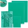 BSTDAYEVER Blocchi per Intaglio Timbri in Gomma Linoleum per Incisione A4 A5 A6 Kit Rubber Carving Block Gomma per Timbri Fai da Te Sicuri per Timbri Artigianato Progetti di Stampa (4Pezzi)