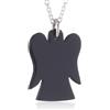 Nina Exclusiv jewelry 1396 - Catenina con pendente da donna con onice, argento sterling 925, 450 mm
